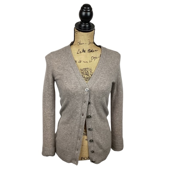 C by Bloomingdale’s Cashmere Button Cardigan Long Sleeve